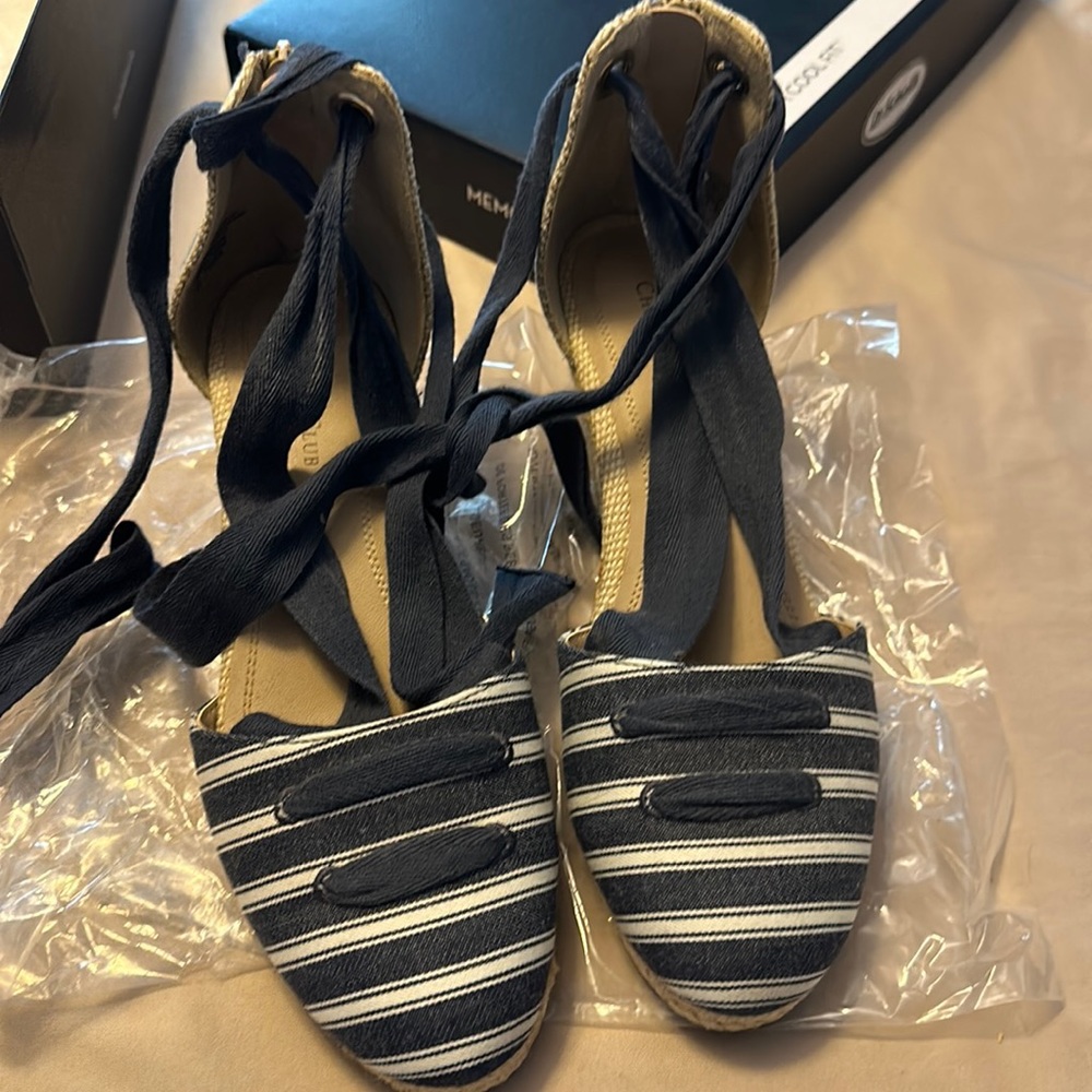 Charter club wedges, size 8 PRICE DROP SUMMER SANDALS!!
